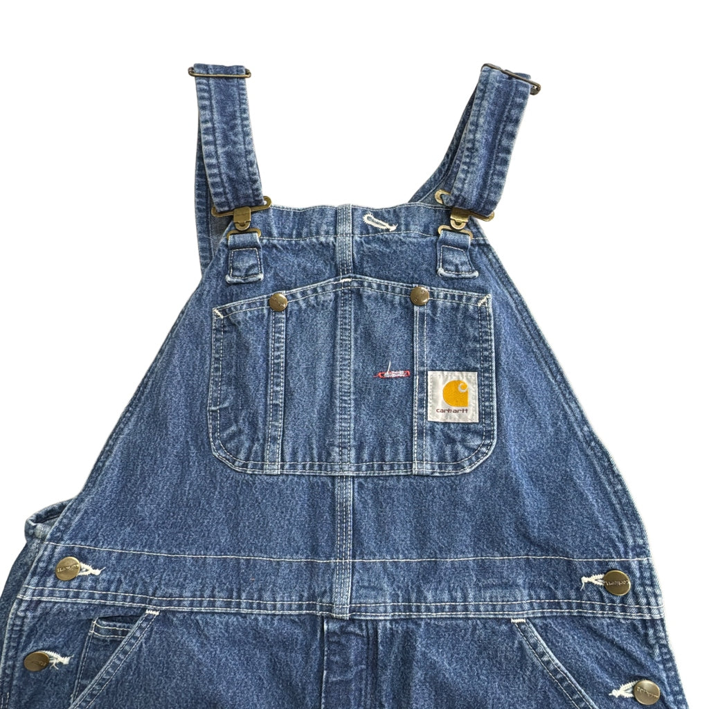 Carhartt Denim Bib Overall Denim Overall
