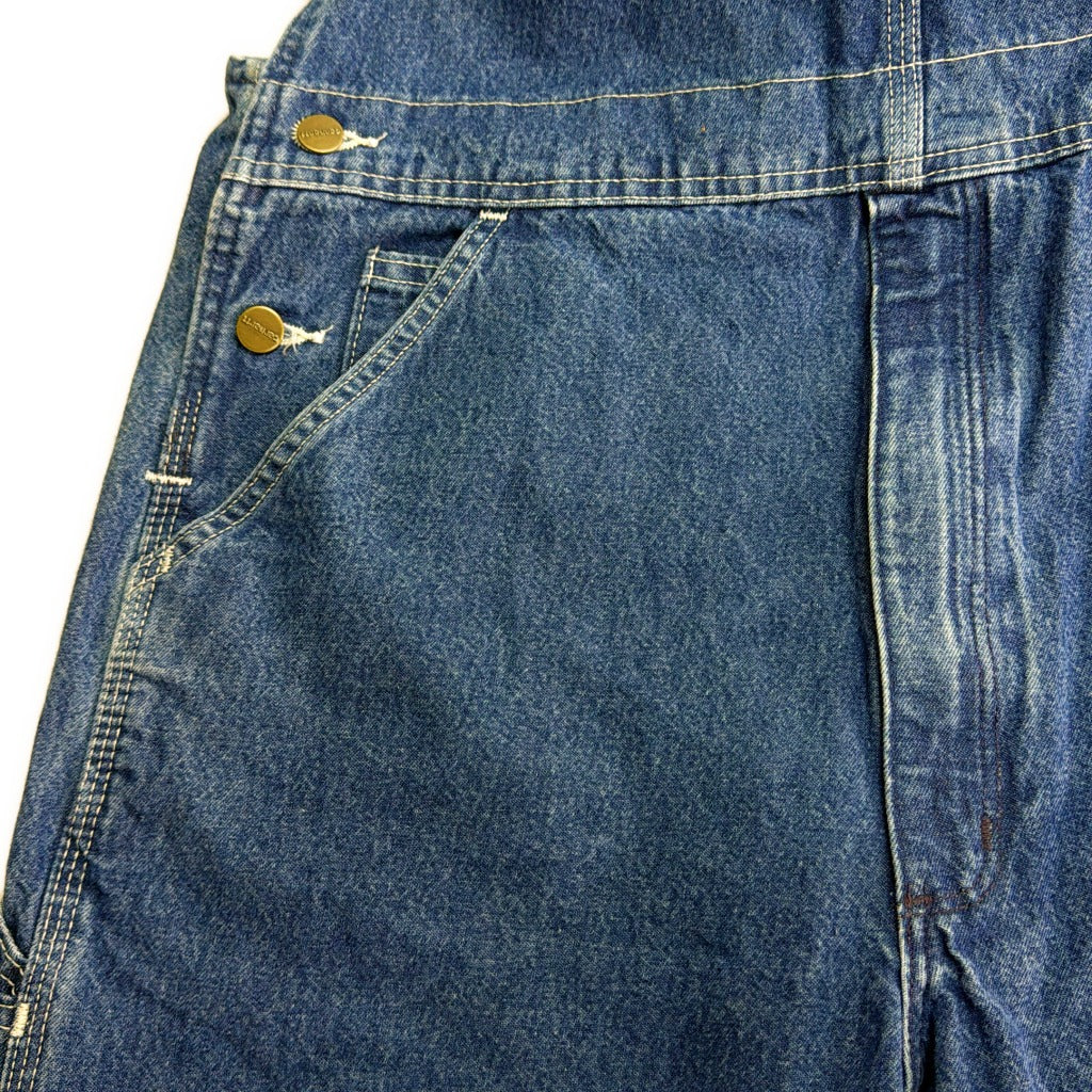 Carhartt Denim Bib Overall Denim Overall