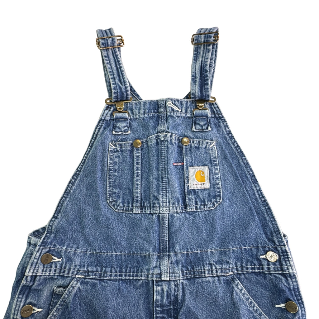 00s Carhartt Denim Bib Overall Denim Overall