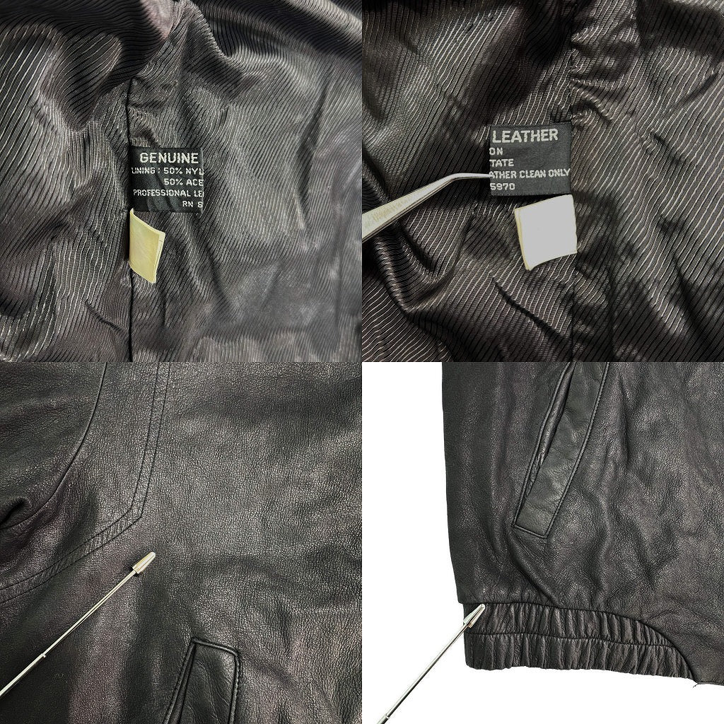 ROBERT COMSTOCK ENDURANCE Leather Jacket