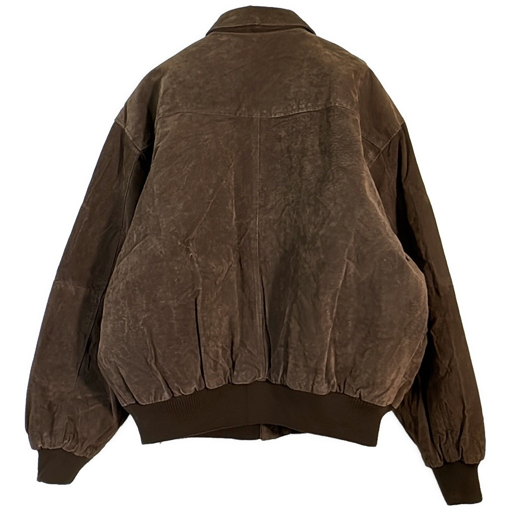 90s JLC A-2 Flight Jacket Leather Jacket