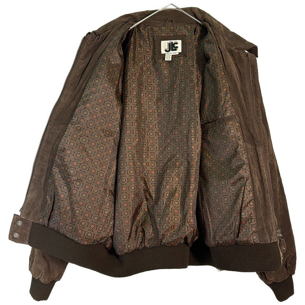 90s JLC A-2 Flight Jacket Leather Jacket