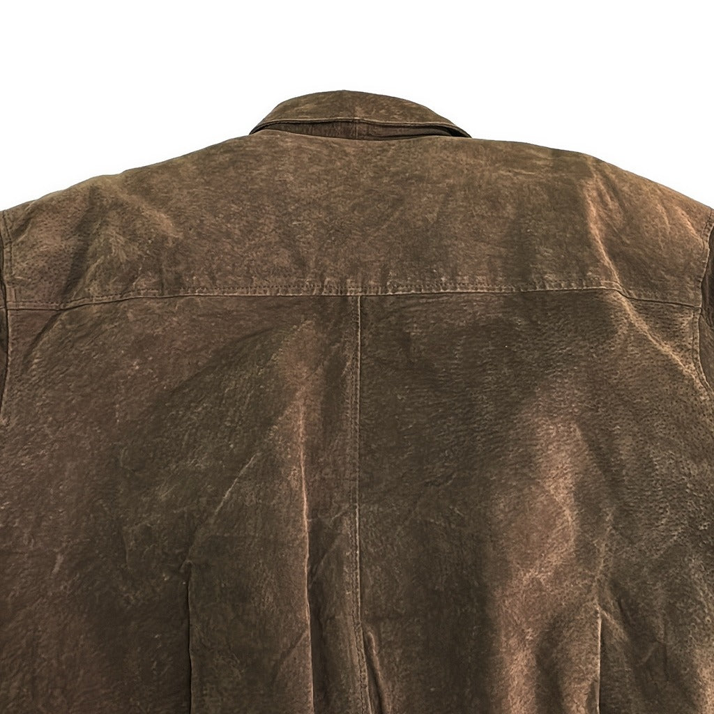 90s JLC A-2 Flight Jacket Leather Jacket