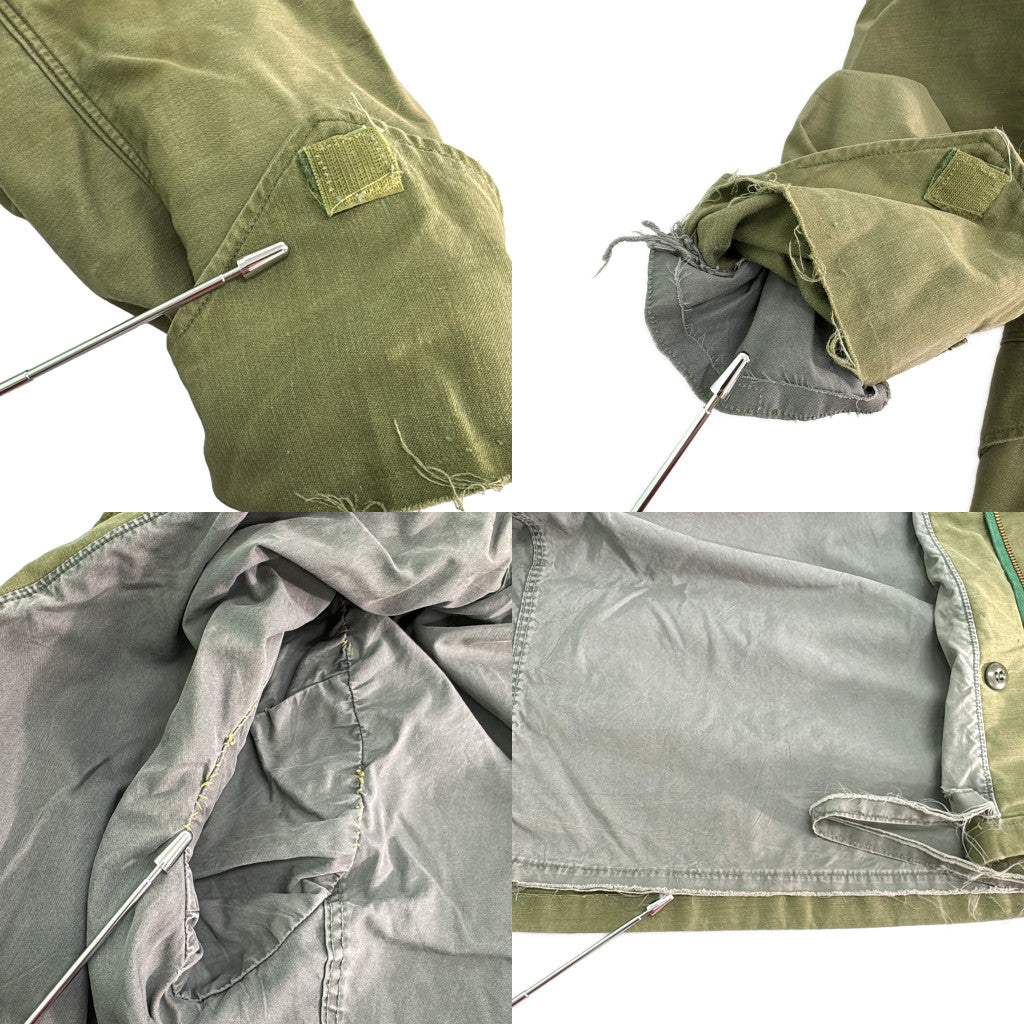 60s U.S. ARMY M-65 Field Jacket 2nd Gray Liner Military Jacket