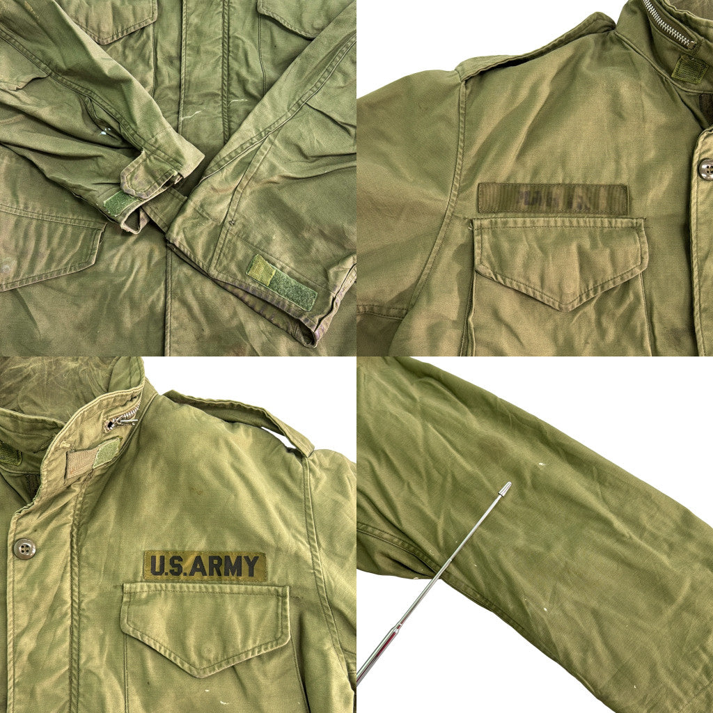 60s U.S. ARMY M-65 Field Jacket 2nd Military Jacket