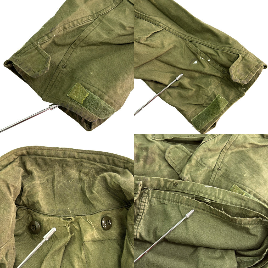 60s U.S. ARMY M-65 Field Jacket 2nd Military Jacket