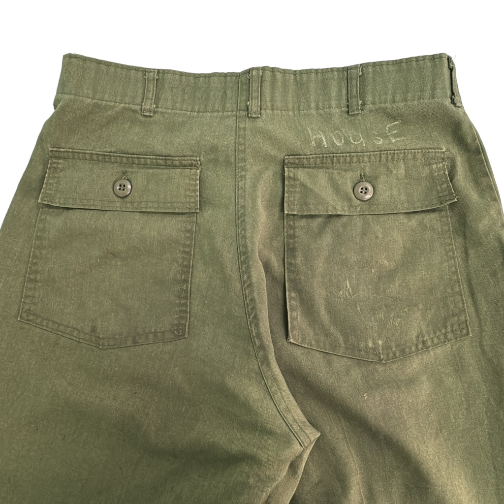 80s U.S. ARMY Baker Trousers Military Pants