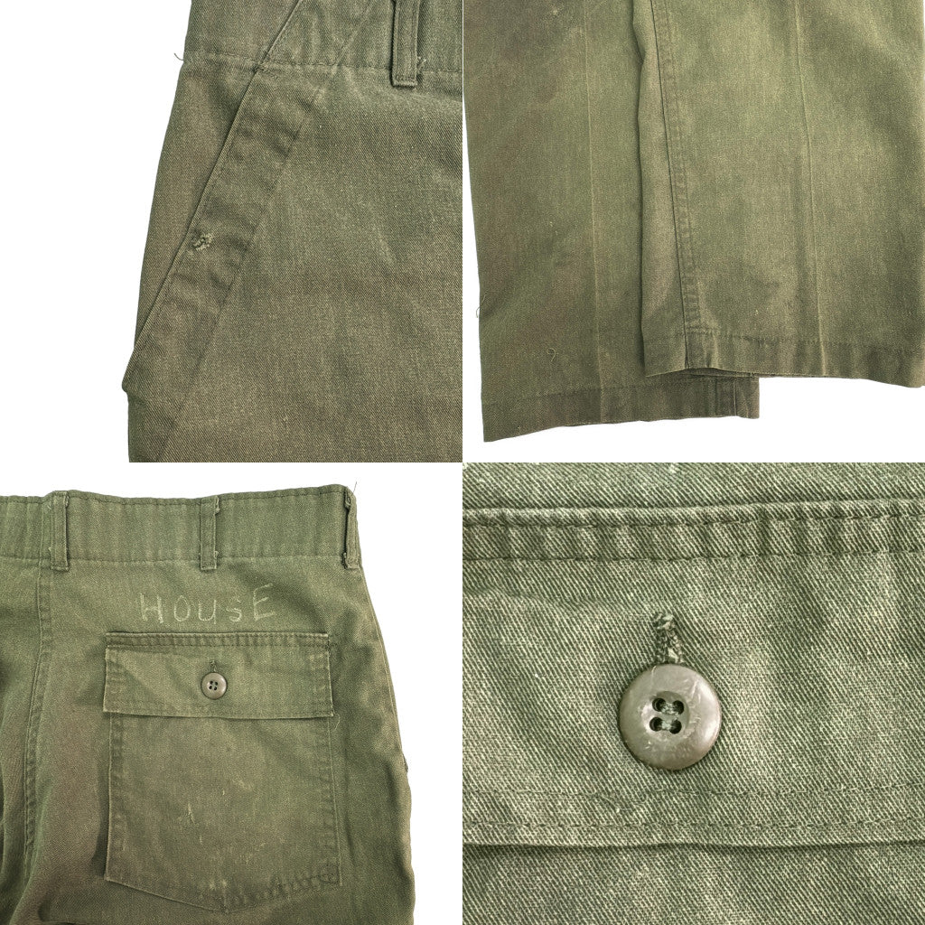 80s U.S. ARMY Baker Trousers Military Pants
