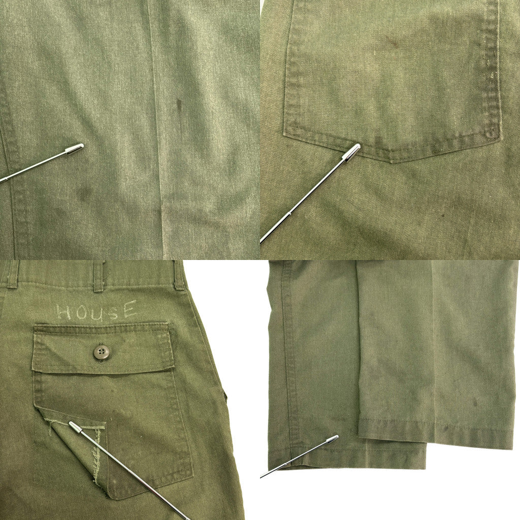 80s U.S. ARMY Baker Trousers Military Pants