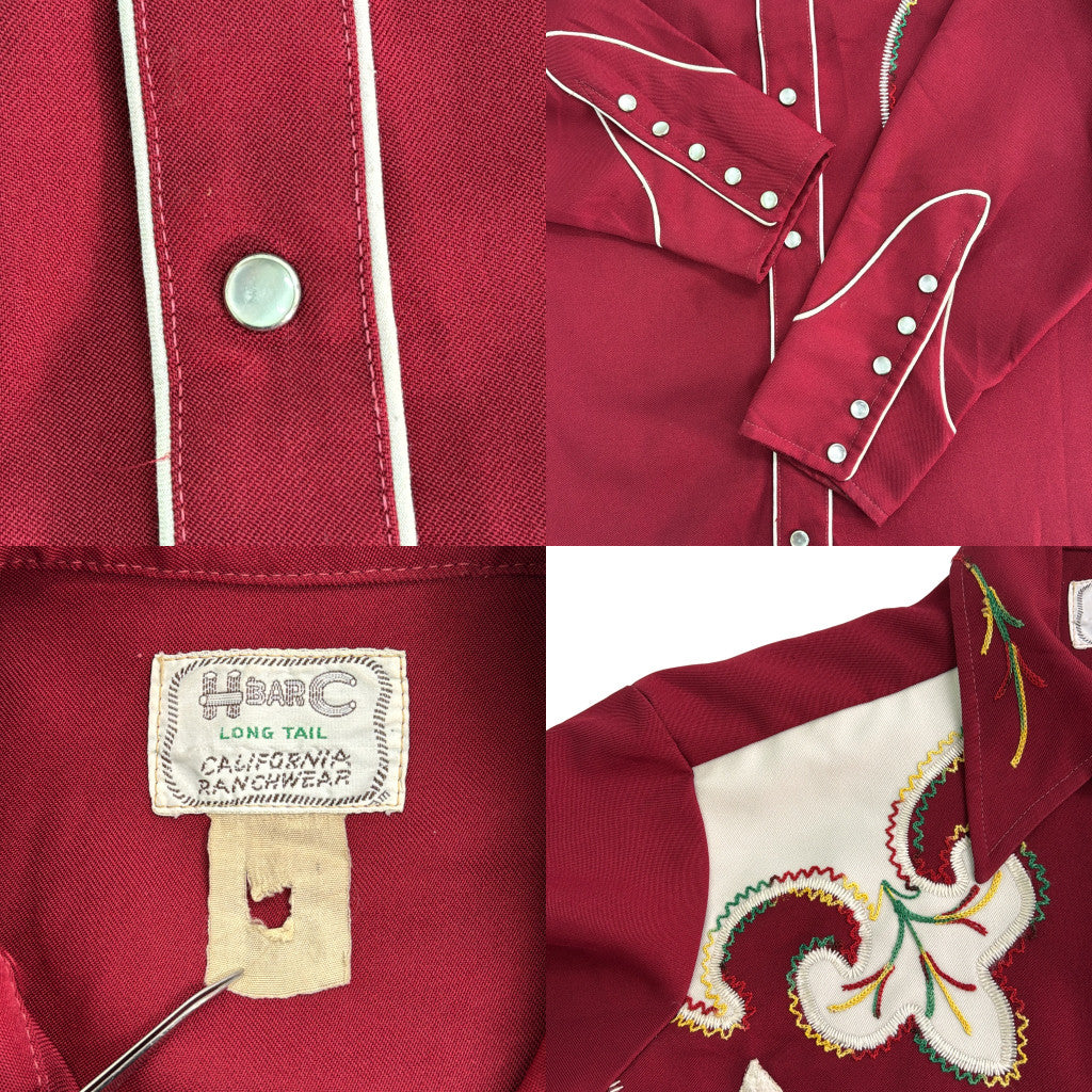 70s HbarC Western Shirt