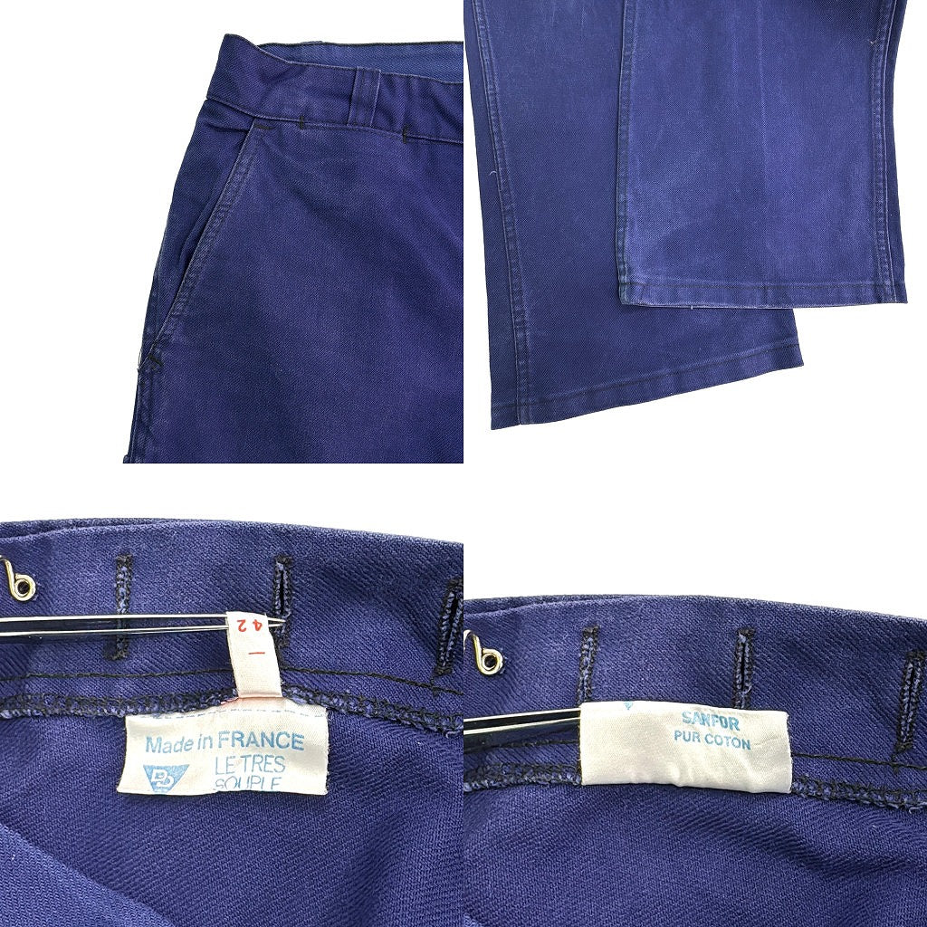 60s LE TRES SOUPLE French Work Work Pants
