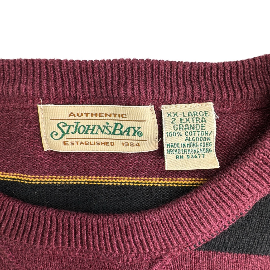 90s ST.JOHN'S BAY Crewneck Sweater