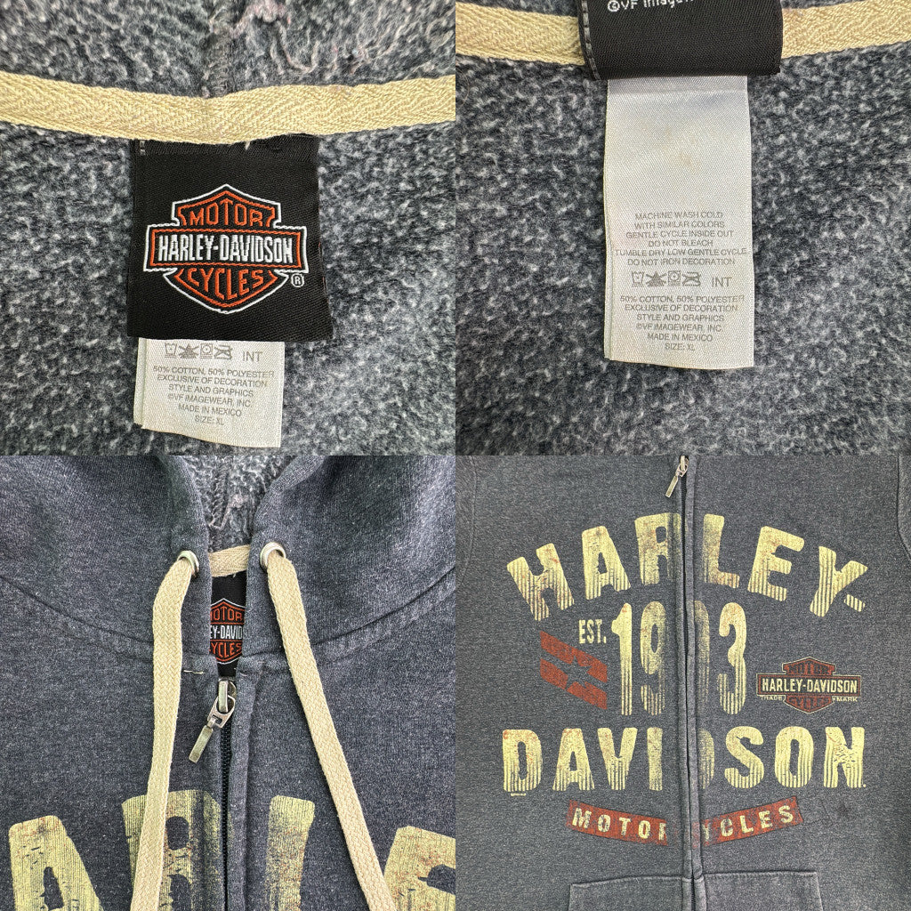 HARLEY DAVIDSON Full Zip Hoodie