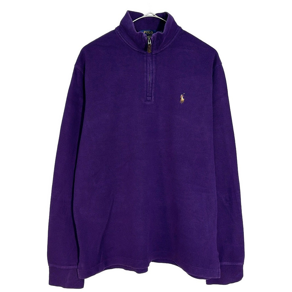 Polo by Ralph Lauren Half Zip Cotton Sweater Half Zip Sweater