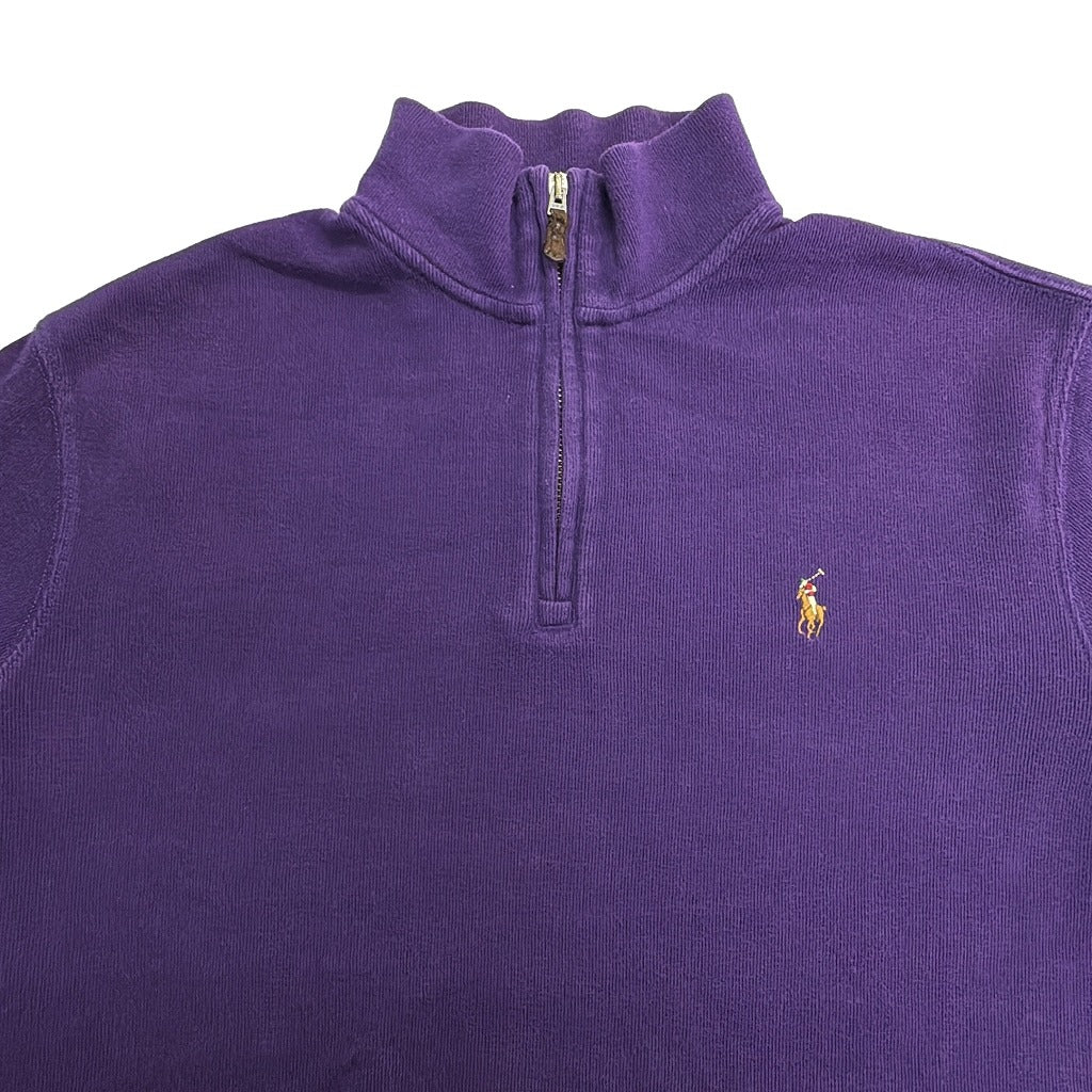 Polo by Ralph Lauren Half Zip Cotton Sweater Half Zip Sweater