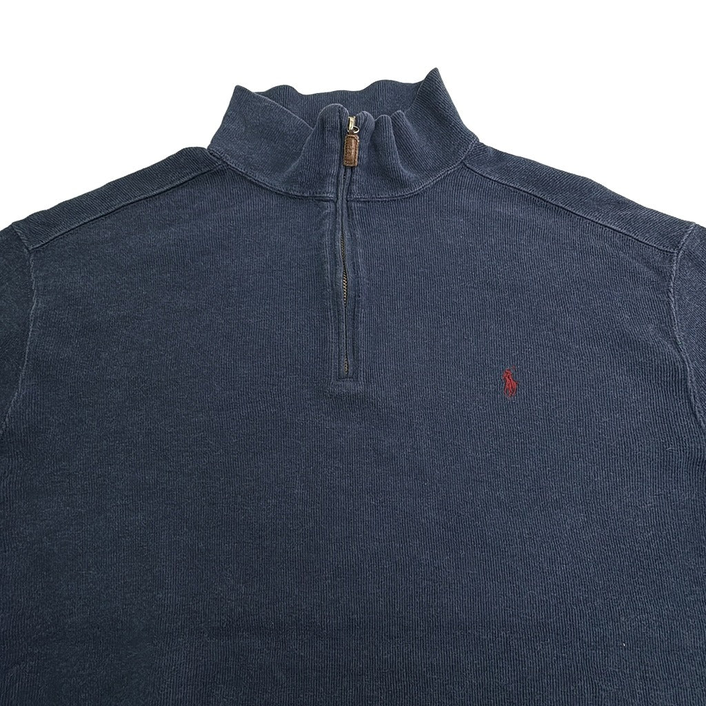 Polo by Ralph Lauren Half Zip Cotton Sweater Half Zip Sweater