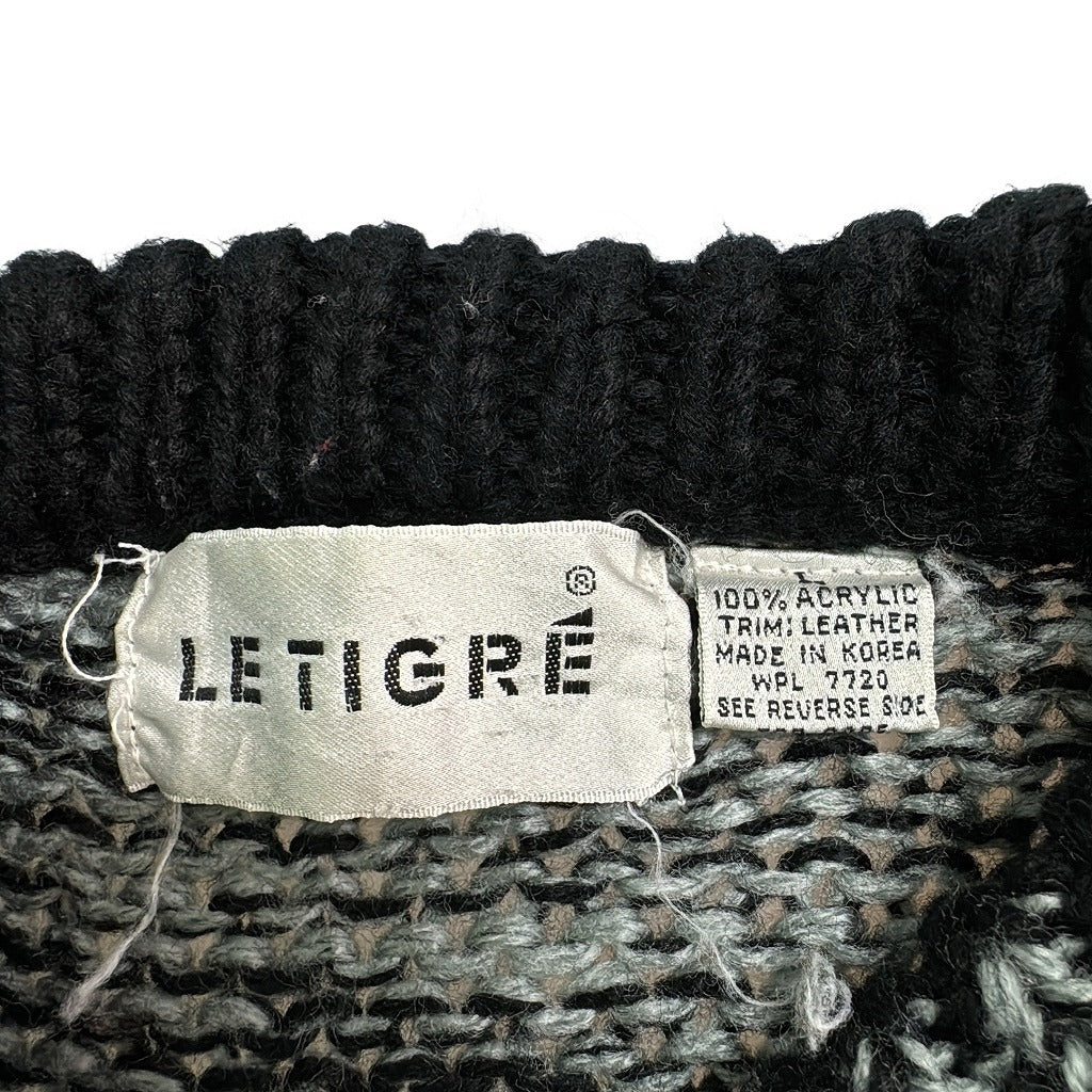 90s LE TIGRE Crewneck Sweater