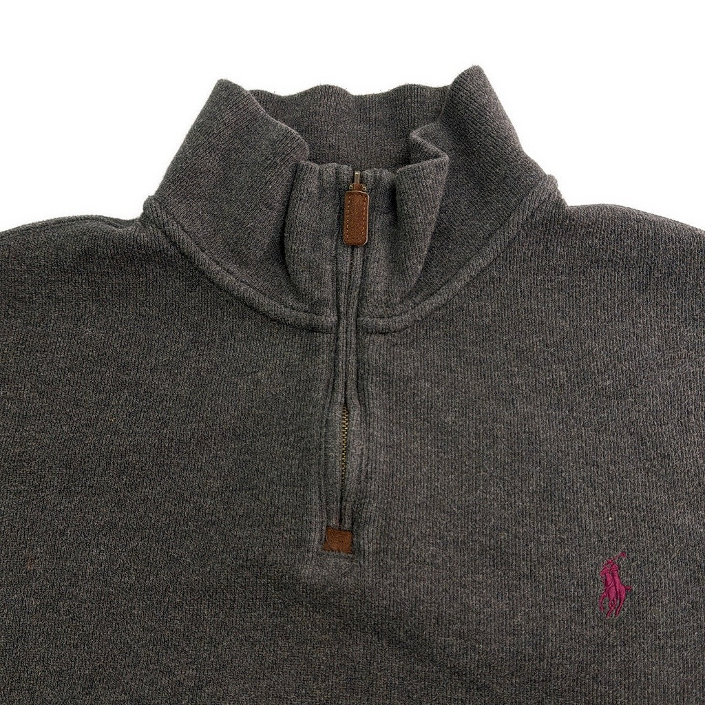 Polo by Ralph Lauren Half Zip Cotton Sweater Half Zip Sweater
