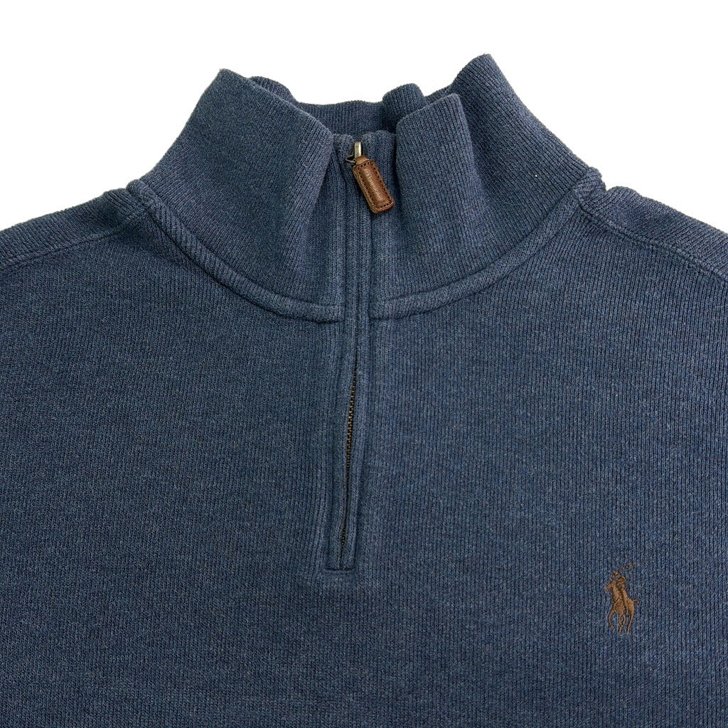 Polo by Ralph Lauren Half Zip Cotton Sweater Half Zip Sweater
