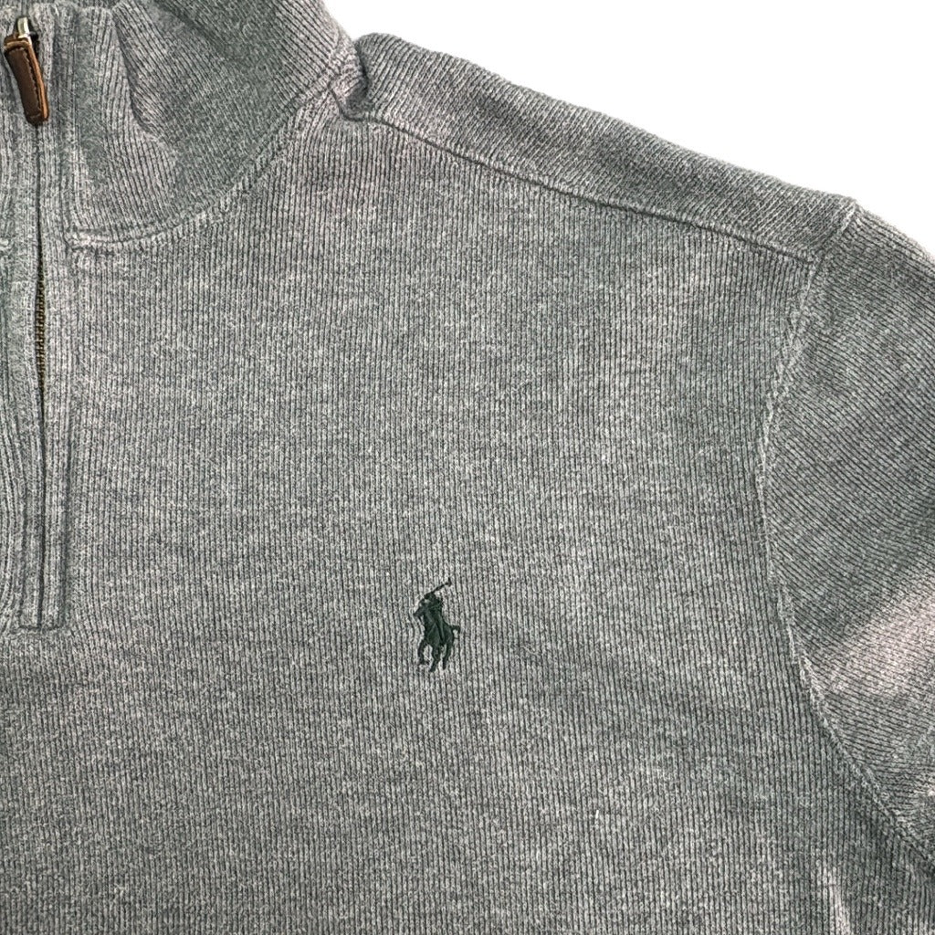 Polo by Ralph Lauren Half Zip Cotton Sweater Half Zip Sweater