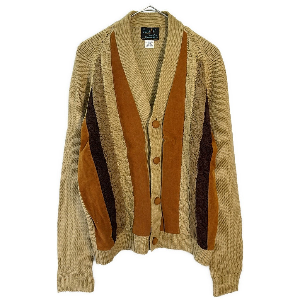 80s TOPSALL Plain Cardigan