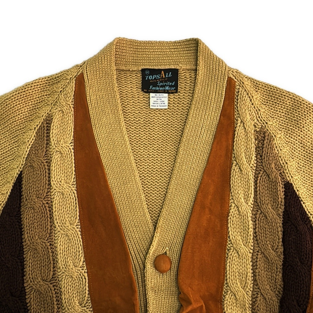 80s TOPSALL Plain Cardigan