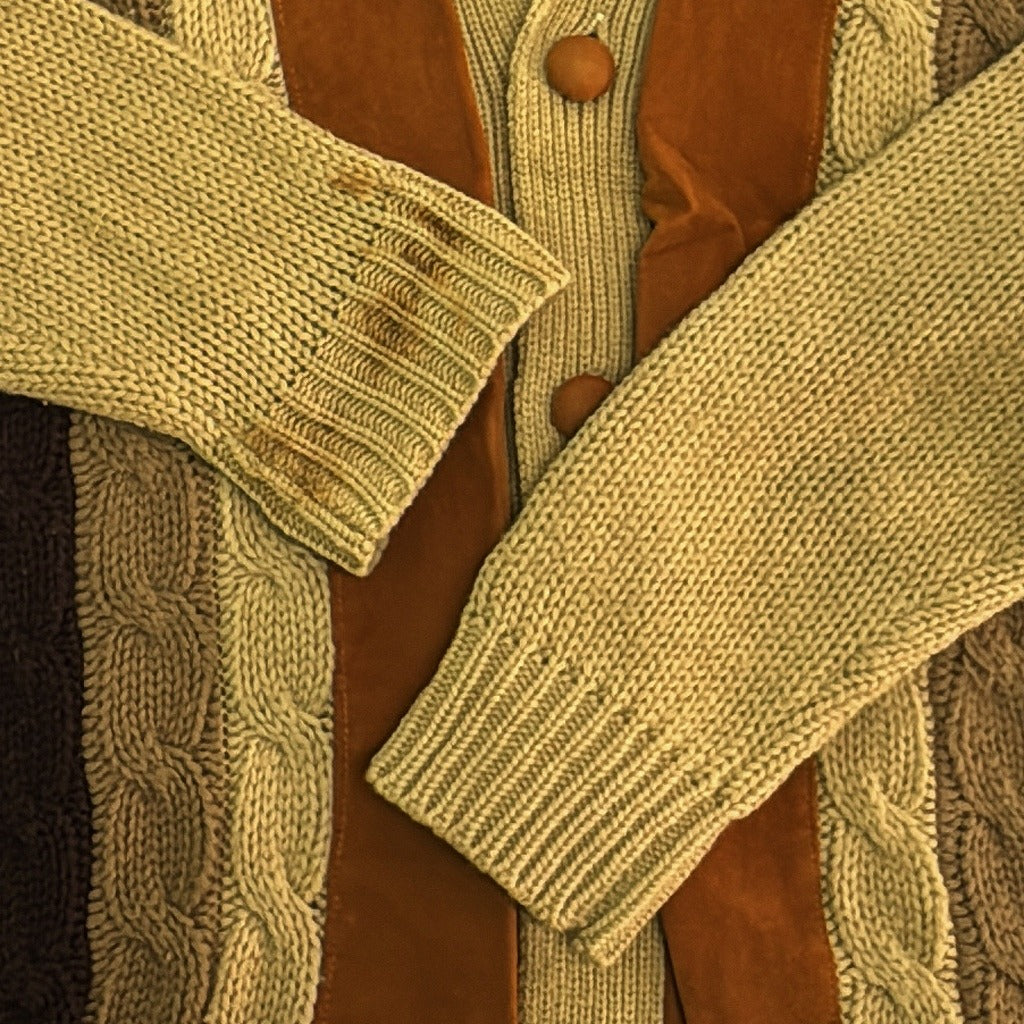 80s TOPSALL Plain Cardigan