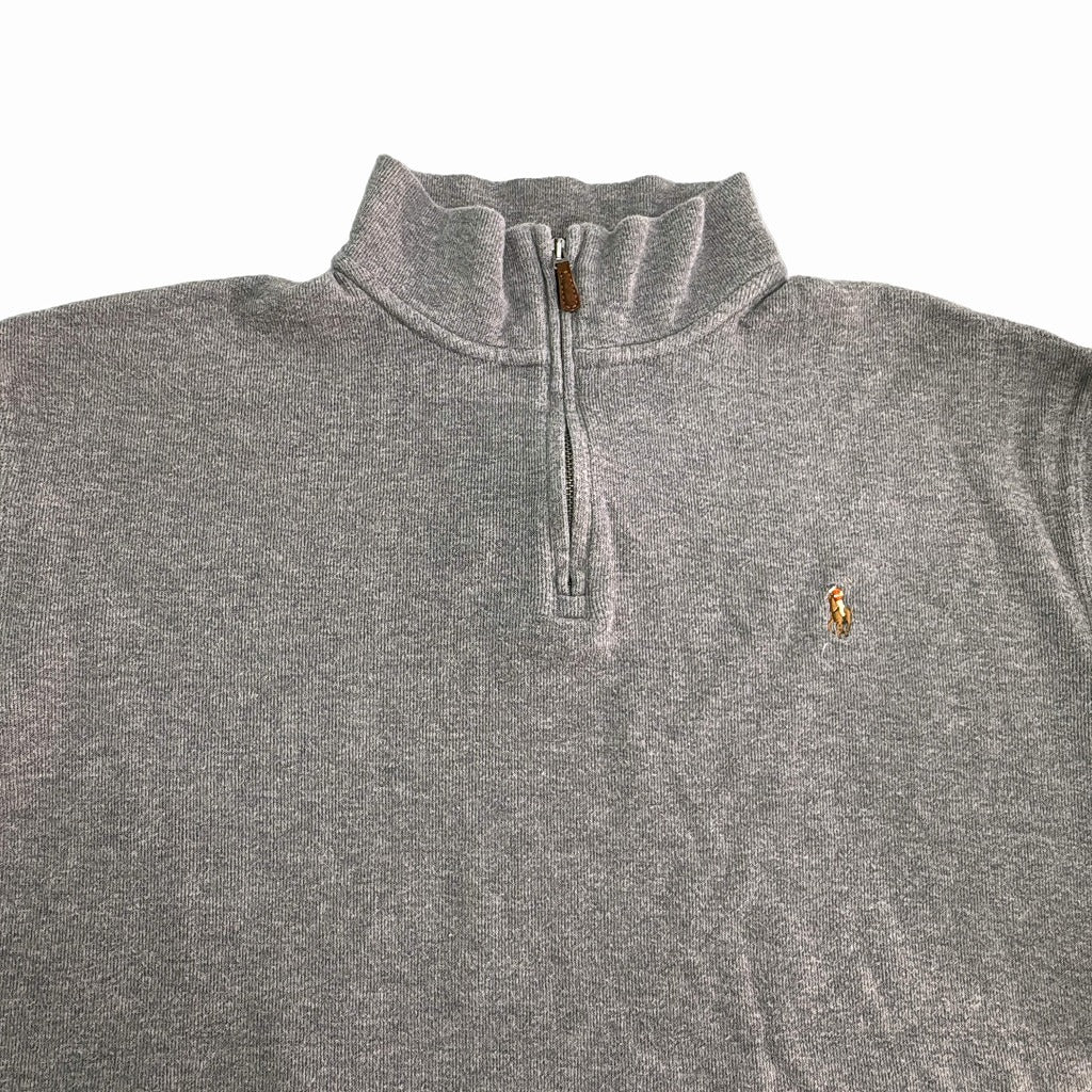 Polo by Ralph Lauren Half Zip Cotton Sweater Half Zip Sweater