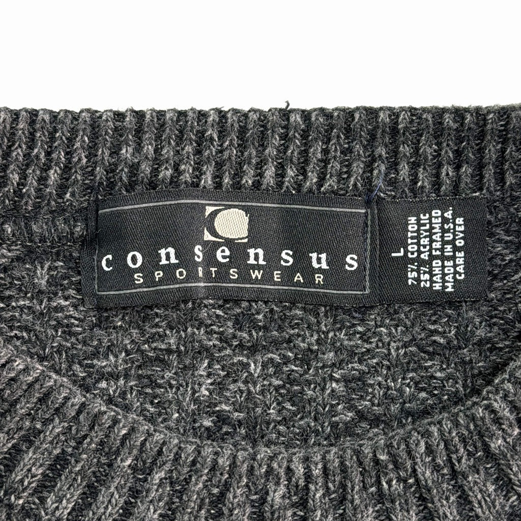 90s Consensus Sportswear Crewneck Sweater