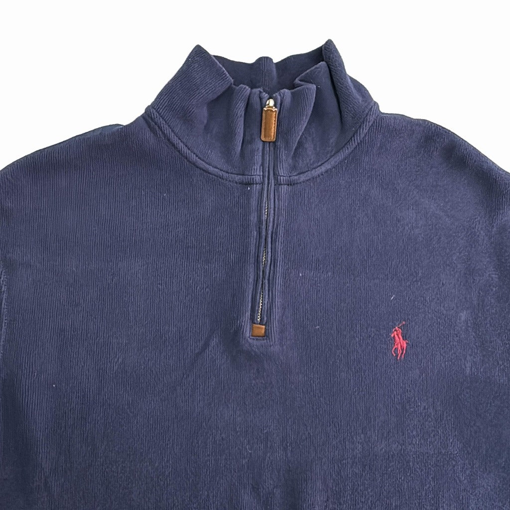Polo by Ralph Lauren Half Zip Cotton Sweater Half Zip Sweater