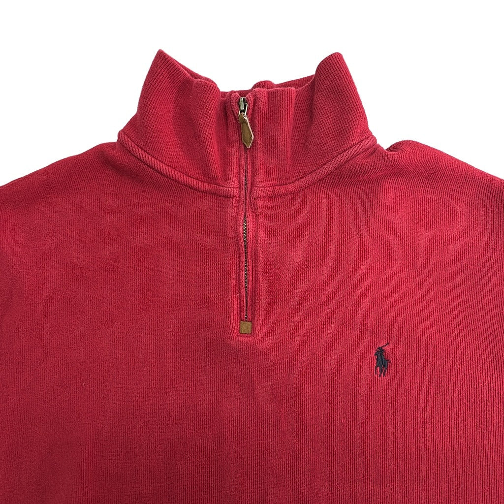 Polo by Ralph Lauren Half Zip Cotton Sweater Half Zip Sweater