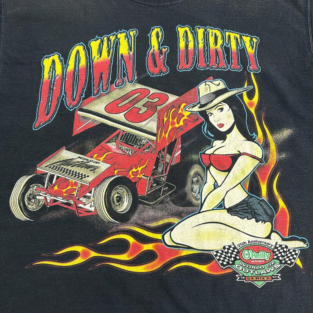 00s FRUIT OF THE LOOM Motorcycle T-Shirt