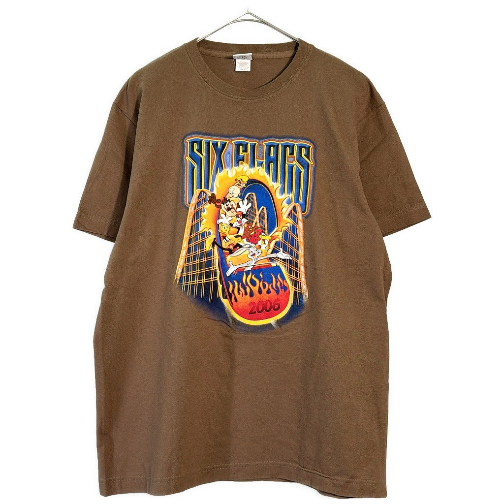 00s SIX FLAGS Character T-Shirt