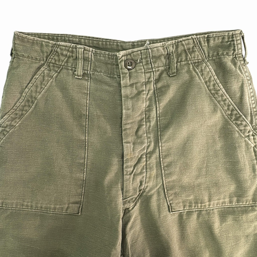 60s U.S. ARMY Utility Trousers Military Shorts