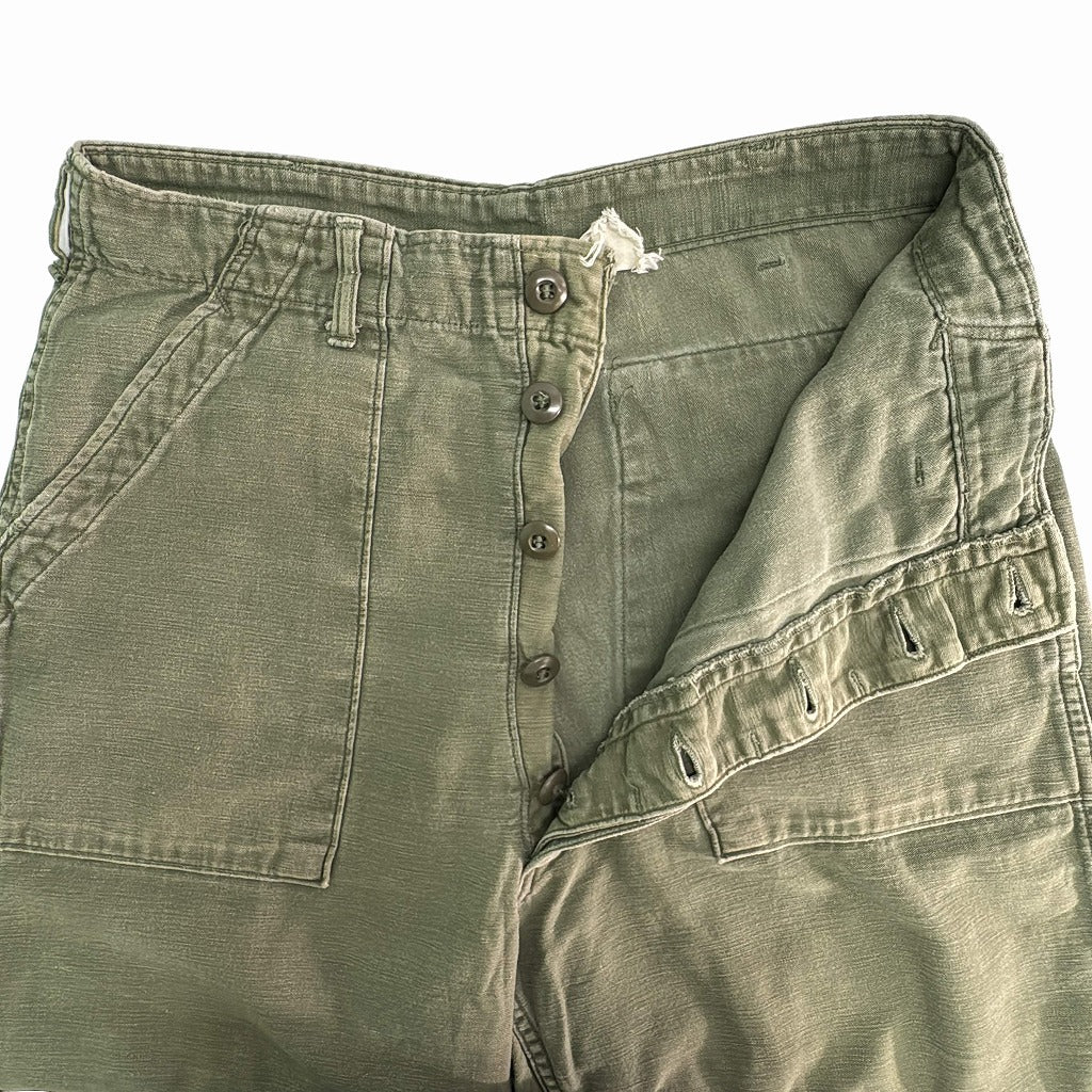 60s U.S. ARMY Utility Trousers Military Shorts