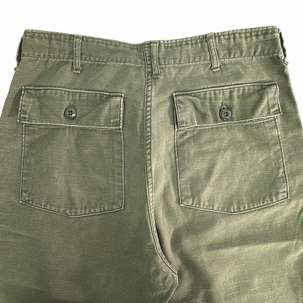 60s U.S. ARMY Utility Trousers Military Shorts