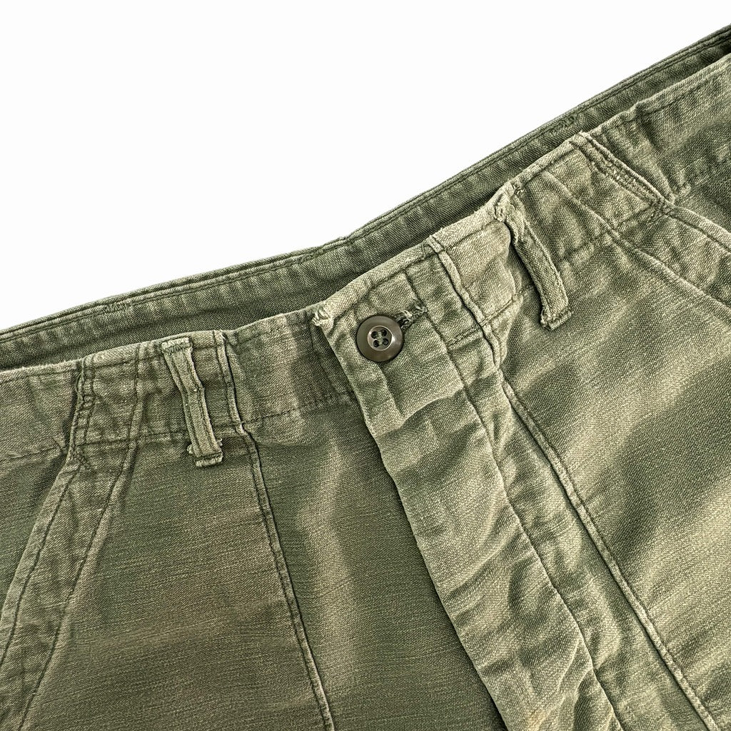 60s U.S. ARMY Utility Trousers Military Shorts