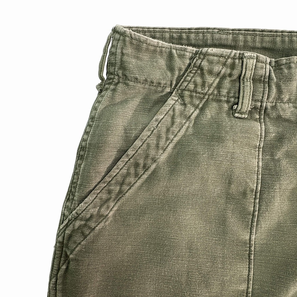 60s U.S. ARMY Utility Trousers Military Shorts