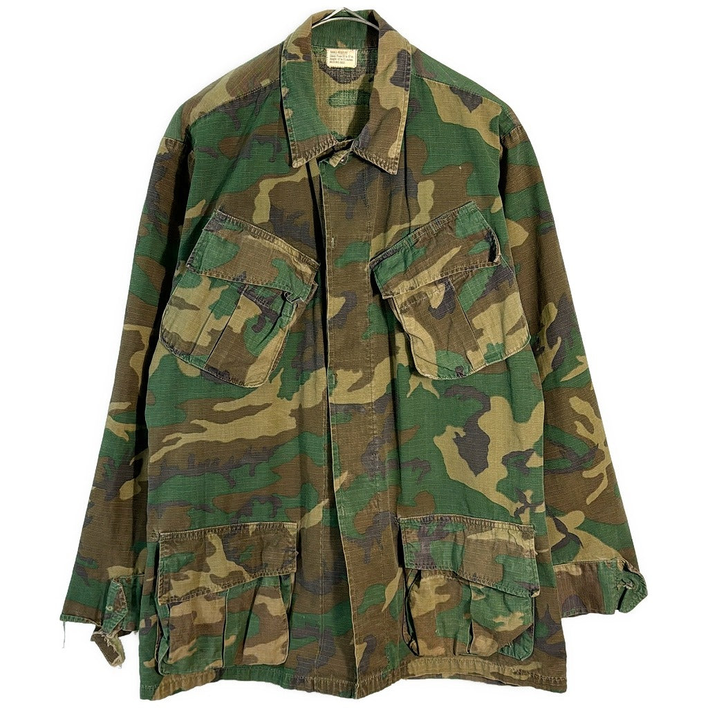 60s U.S. ARMY Jungle Fatigue Jacket Military Jacket