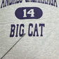 90s BIG CAT College T-Shirt