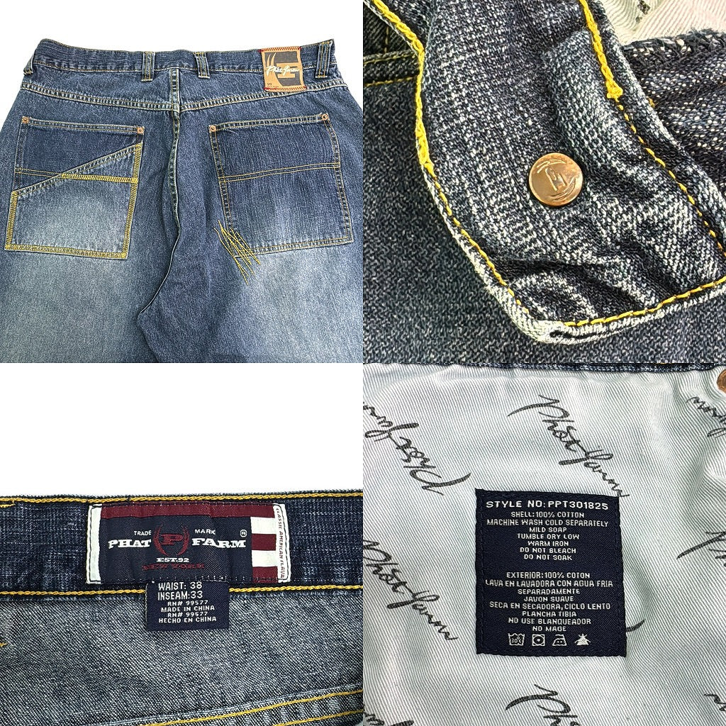 PHAT FARM ファットファーム Denim Pants