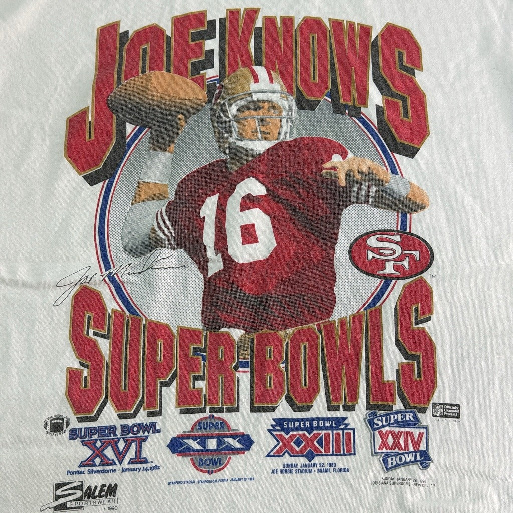 90s SALEM SPORTSWEAR Sports Brand Pro Team T-Shirt