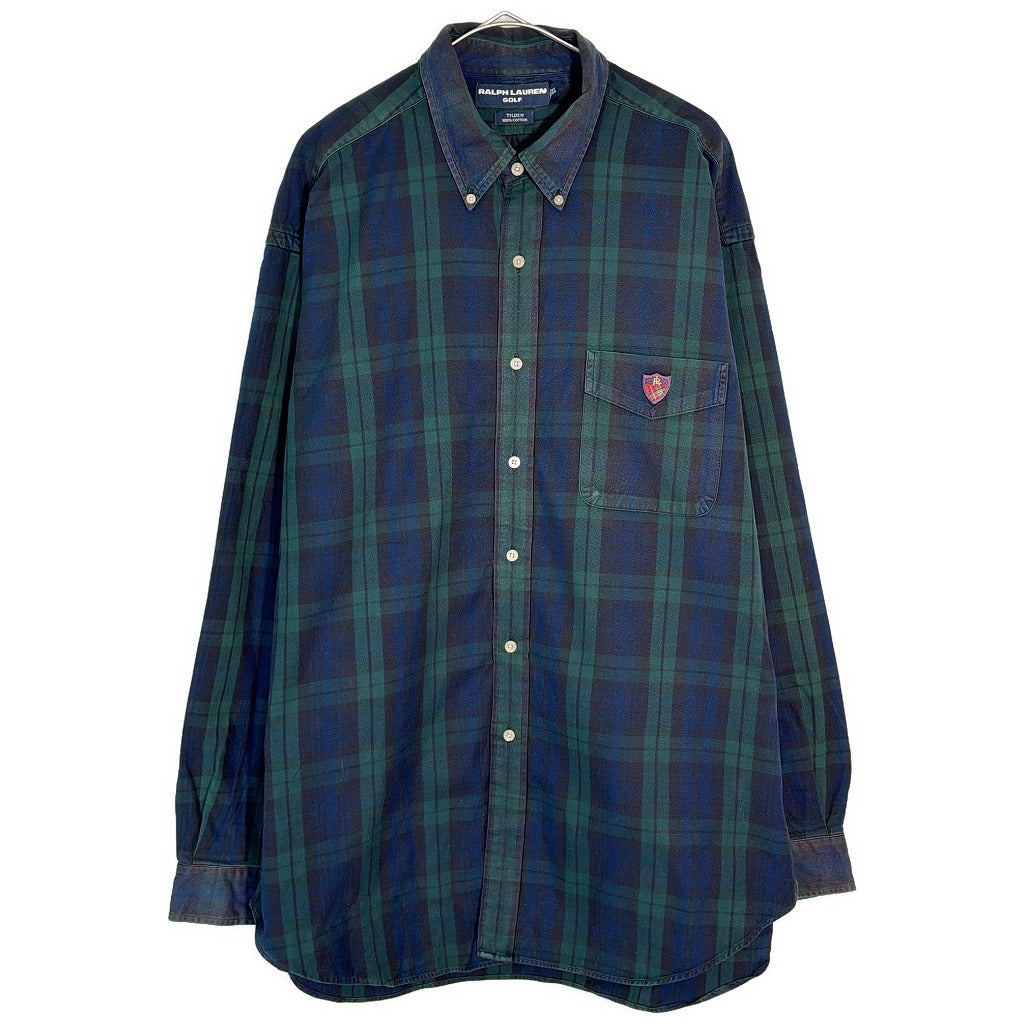 90s Ralph Lauren GOLF TILDEN Check Shirt
