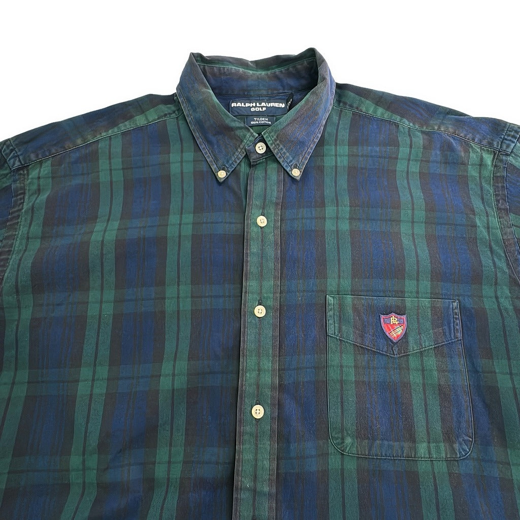 90s Ralph Lauren GOLF TILDEN Check Shirt