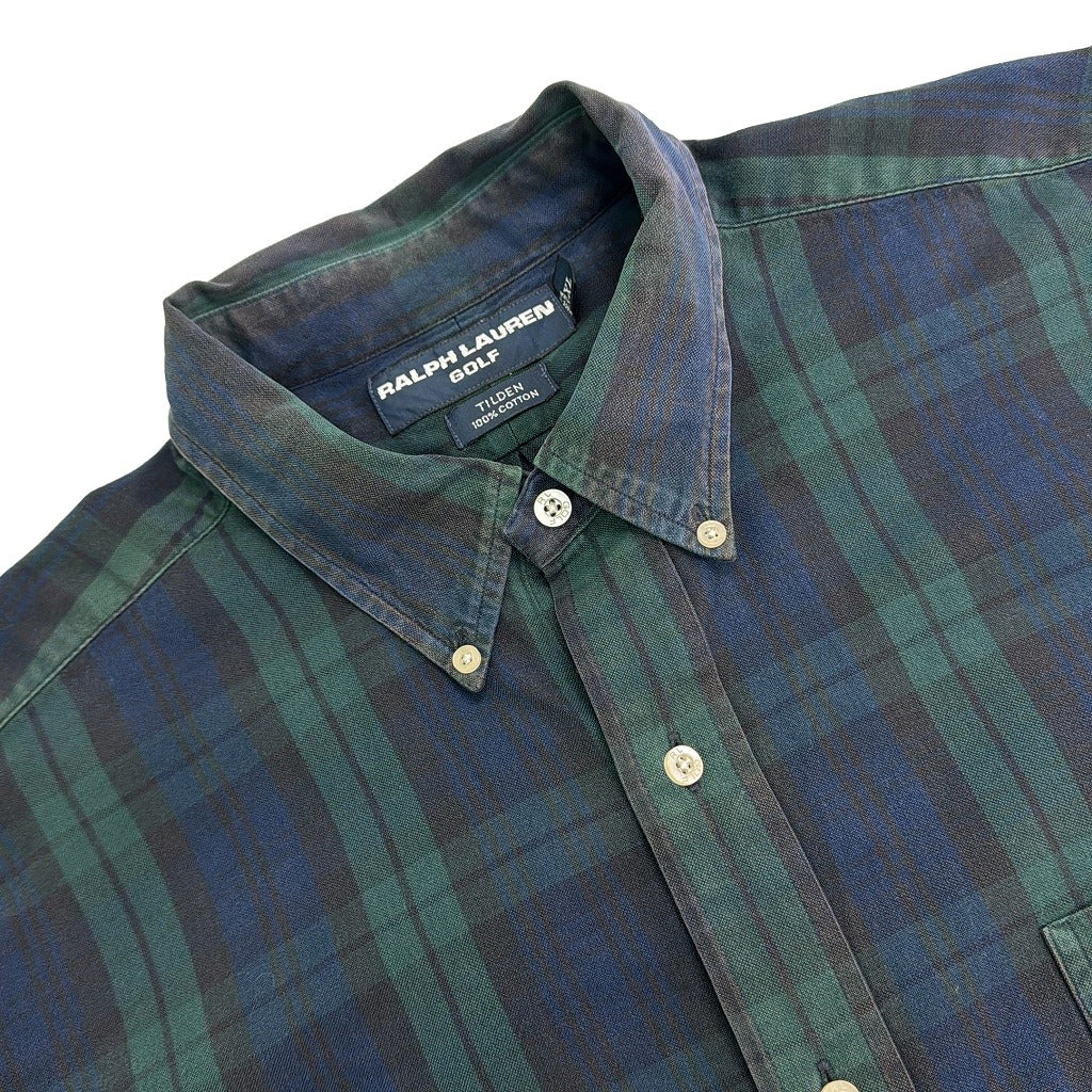 90s Ralph Lauren GOLF TILDEN Check Shirt