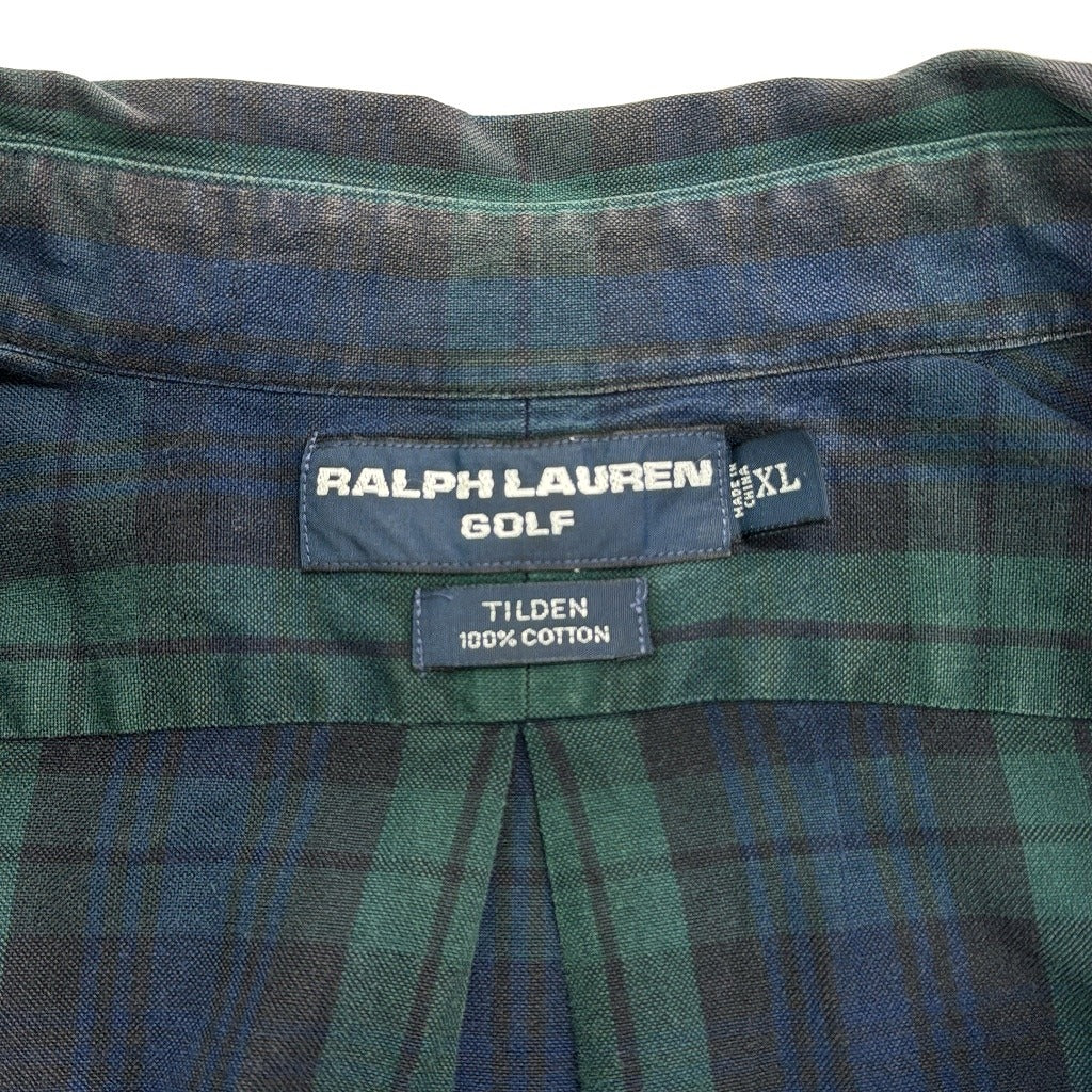 90s Ralph Lauren GOLF TILDEN Check Shirt