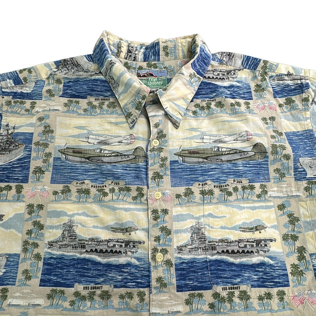 80s reyn spooner Aloha Shirt