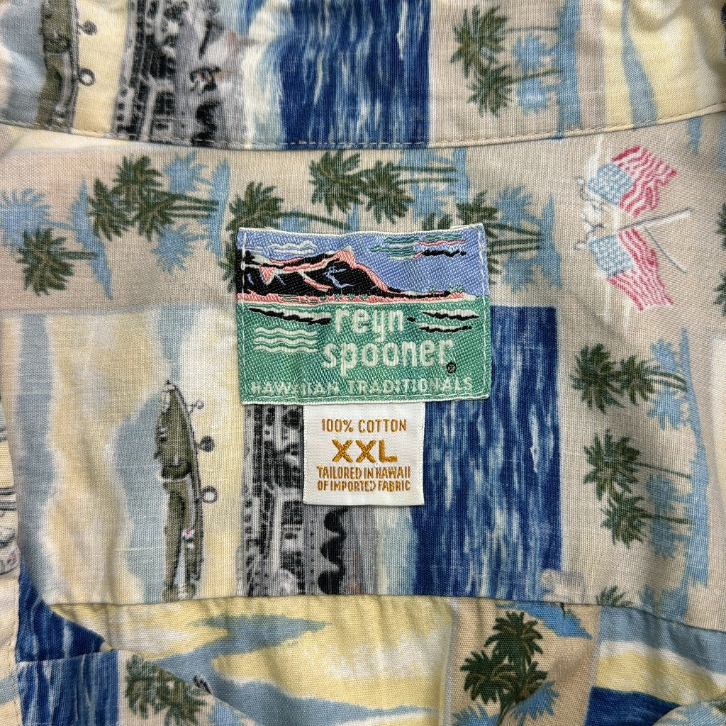 80s reyn spooner Aloha Shirt