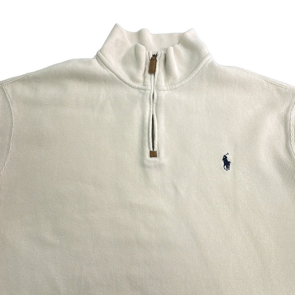 Polo by Ralph Lauren Half Zip Cotton Sweater Half Zip Sweater