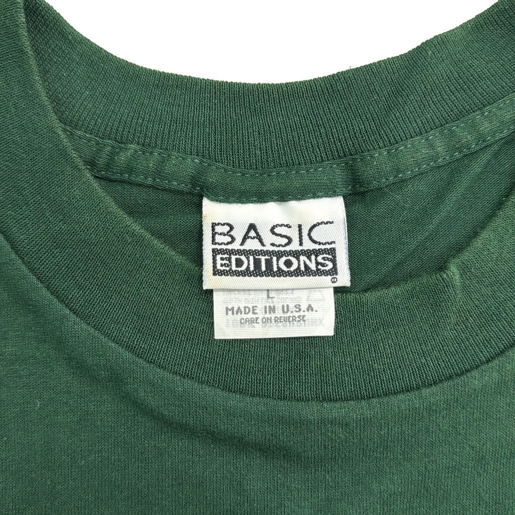 90s BASIC EDITIONS Plain Long Sleeve T-Shirt